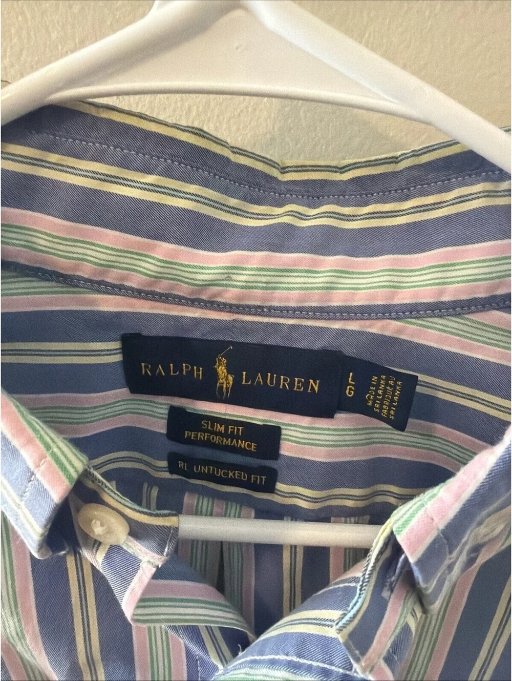 ralph lauren polo shirt men Size L